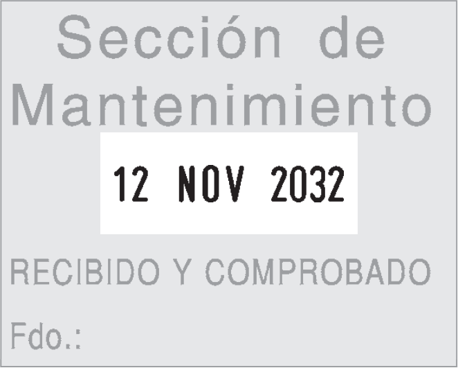 Imagen del sellado